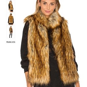 FAUX FUR VEST